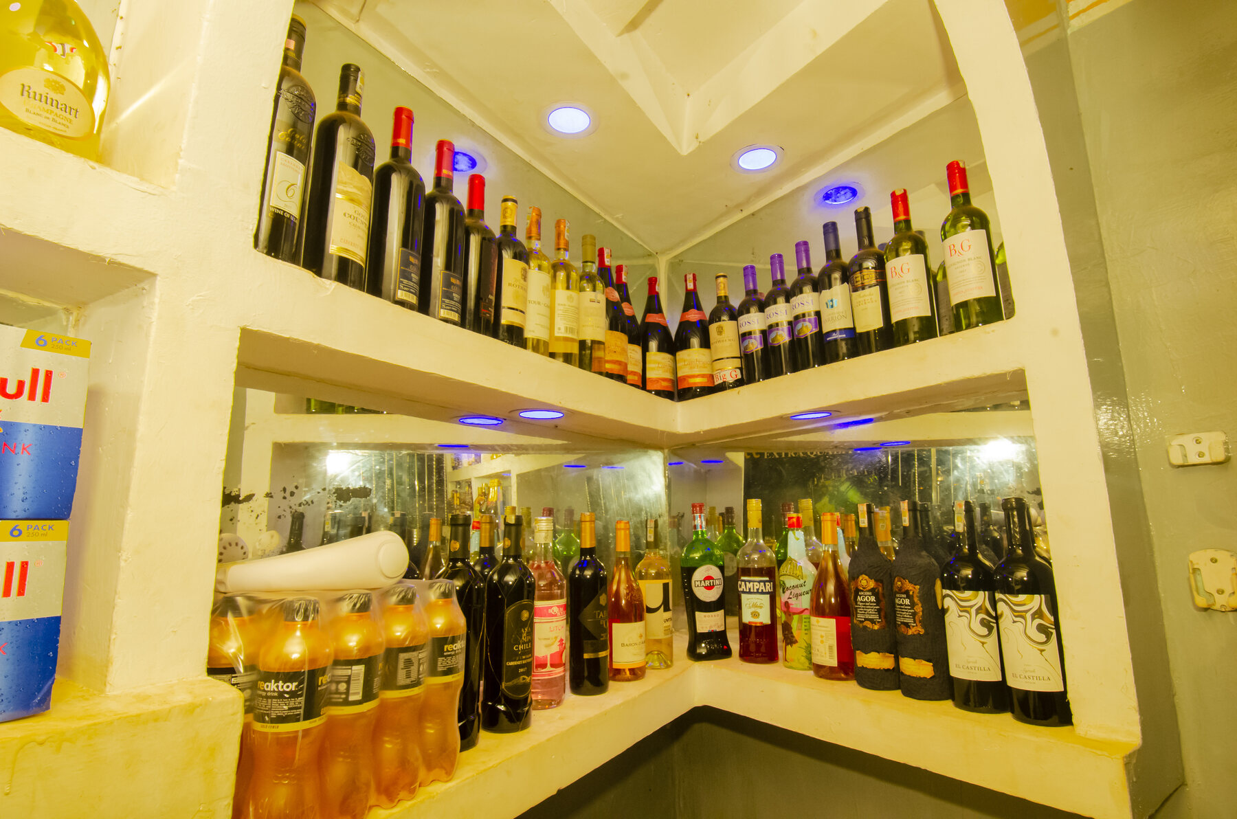 Bar counter at Big G Complex