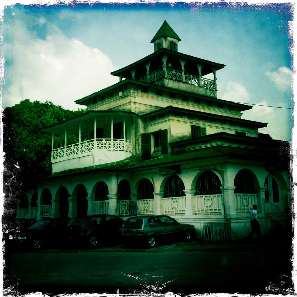 Historic King Bell Palace in Douala